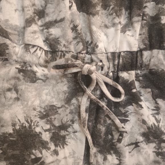 Ambiance Monochrome Tie-Dye Jumpsuit - Picture 4 of 5